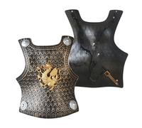 Genérico Kids Knight Costume, Historical Foldable Props, Medium Size Outfit with Easy Wear Feature, Fabric Accessory, Medieval Set with Fun Design, Dress Up Gear for Halloween Cosplay