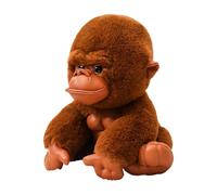 Genérico Kids Large Stuffed Animals, Soft Gorilla, Hyper-Realistic Animal Plush, Gibbon Monkey Plush Toy, Gorilla Plush for Kids, Plush Home Decor Animal, Hugging Gorilla Plush Toy