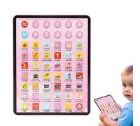 Genérico Kids Learning Pad - Todddler Tablet | Early Development Tablet Toy | Writing Tablets Kids | Electronic Learning Systems | Interactive Educational Todddler Toys For Child Aged 2-5 Years Old