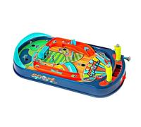 Genérico Kids Marble Pinball Game - 2 Player Tabletop Ârcade, Ages 3+ | Lever Launcher, Obstacles, Scoring Targets & Mini Hoop, Màrbles Included