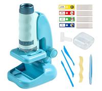 Genérico Kids Microscope Kit, Early Development Activity Experiment Learning Toy For 2+ Years Old Boys Girls, Educational 60X-180X Magnification Microscope Kit