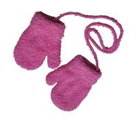 Genérico Kids Mittens - 5.12 Inches Full-Finger Gloves for Secure Fit, Anti-Loss String with Soft Material, Cold Weather Protection for Boys & Girls Aged 1-3 Years, Outdoor Play, Winter Activities