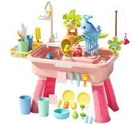Genérico Kids Outdoor Water Table with Pump Learning Toy Set