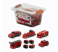 Genérico Kids Play Vehicles, Children's Transforming Magnetic Toy Cars, ABS Vehicle Blocks Assembled, Collectible Figurines for Creative Play in Dormitory and Living Room, 49x36.5x10cm