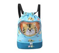 Genérico Kids Pool Bag, Waterproof Cartoon Swim Backpack, 14.17x11.81 Inches Lightweight Drawstring, Dry Wet Separation, Quick-Dry Material, Multicolor Option, for School, Gym, Travel Beach