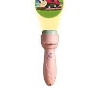 Genérico Kids Projector Toy - Learning antorch, 24 patrones deslizantes, Educational Image Flashlight, Handheld Mini Cinema | Nursery Night Light, Ceiling Projection for Home Room Boys Girls