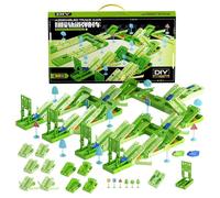 Genérico Kids Race Track Set - Interactive Flexible Puzzle Vehicle Game