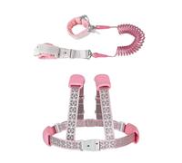 Genérico Kids Safety Harness with Leash, Adjustable Anti-Lost Wrist Link with Lock, Reflective Strap for Toddler Walking, Outdoor Travel, Hiking, Secure Walks for Boys and Girls