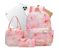 Genérico Kids School Backpack Set - 16.54in Bag With Lunch Bag Pencil Case