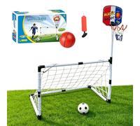 Genérico Kids Soccer Goal Set - Football and Basketball Scoring Game