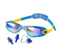 Genérico Kids Swim Goggles - PC Silicone Anti Fog UV Protection | Waterproof Clear Vision Swimming Glasses For Children Teens | Comfortable Leakproof Pool Goggles For Kids Training Use