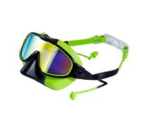 Genérico Kids Swim Goggles With Nose Cover & Earplugs Anti-Fog Masques | Goggles For Kids | For Age 3-14 Boys Girls Pool Beach Snorkeling Diving Water Sports Summer Vacation Outdoor Travel