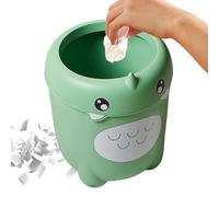 Genérico Kids Trash Can, Cute Dinosaur Bin, Little Waste Organizer, Large Capacity Design, Perfect for Apartments and Keeping Rooms or Kitchens Tidy Under Tables or Desks, 11.81x8.66x6.3 inches