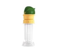 Genérico Kids Water Bottle Straw Topper - Silicone ABS 5.2x11.6cm | Universal Leakproof Bottle Top Adapter With Straw, Drinking Spout Conversion Cap, Reusable Beverage Accessory | Daily Hydration