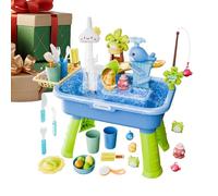Genérico Kids Water-Table, Sensory Water-Play Set, Running Water-Play Sink
