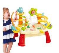 Genérico Kids Water Table - Summer Activity Station with Electric Pump, Educational Water Play Toy Set, Interactive Sink Game | Waters Table for Preschool Backyard Beach Camping Home Use