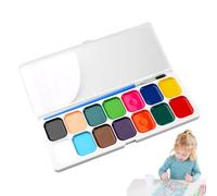 Genérico Kids Watercolor Paint Colors, Art Palette Drawing and Painting, Sturdy Bulk Paints for Classroom, Easter, Birthday, Children’s Day, Creative Learning, Craft Projects for Boys and Girls