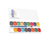 Genérico Kids Watercolor Paint Set - 24 Assorted Colors Watercolor Palette | Safe Bulk Drawing Art Supplies for Classroom Home Craft Painting Easter Birthday Children’s Day Gift