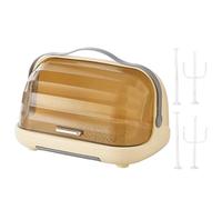 Genérico Kinder Flaschenständer staubdichte Organisation Babyflaschenhalter Zum Trocknen für Sauger Pumpenteile Küche Esstisch Wohnzimmer Schlafzimmer Reise