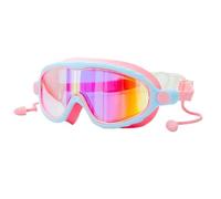 Genérico Kinder Schwimmbrille Set - Verstellbares Silikonband, Dichte Passform, Antibeschlag Beschichtung | Auslaufsichere Taucherbrille Fuer Ungetruebten Wasserspass Im Sommerurlaub