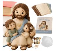 Genérico Kit acolchado para principiantes | Set de Manualidades y Arte Cristiano | Kits de manualidades | Para El Hogar, Cumpleaños, Actividades Familiares, Escuela, Talleres, Y Viajes
