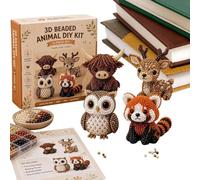 Genérico Kit Animales 3D con Cuentas - Set De Arte Y Artesanía Con Cuentas 3D,Kits Manualidades Animales DIY - Para Adultos, Adolescentes, Principiantes Y Entusiastas
