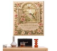 Genérico Kit Arte E Perle | Decorazione Casa Con E Fiori,Kit Di Pittura Con Perle Per Adulti,Per Donne Principianti Soggiorno Camera Da Ufficio Studio Ingresso Porta Scrivania