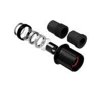 Genérico Kit de actualización Ratchet LN, 18T 36T 54T, buje Trasero | Cuerpo de núcleo libre HG con herramientas para buje trasero 370, conversión de 3 trinquetes
