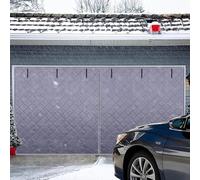 Genérico Kit De Aislamiento para Puertas De Garaje para Invierno, Cortina De Puerta De Garaje Aislamiento Térmico Magnético,Resistente Intemperie, Viento Al Sonido para El Invierno,Gray2,W488xH274cm