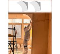 Genérico Kit de Arco de Puerta de Espuma, Kit de Arco Decorativo para Marcos de Puertas, moldura semicircular Universal para Dormitorio, Sala de Estar y balcón, Mejora d