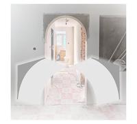 Genérico Kit de Arco de Puerta de Espuma, Kit de moldura para Marco de Puerta arqueada - Moldura semicircular de Espuma precurvada para Arcos Interiores, Kit Universal p