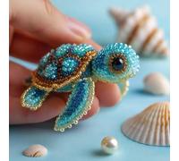 Genérico Kit De Bordado De Pulpo con Cuentas,Kit De Manualidades con Cuentas para Principiantes con Instrucciones Paso A Paso A Todo Color para Amantes De Las Manualidades,Set De Bordado,B