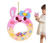 Generico Kit de bordado, kit de bordado para niños - Dulce de animales de bordado,Aprende a coser juguetes, coser tus productos, kit escolar para el hogar para la escuela para el hogar para la escuela