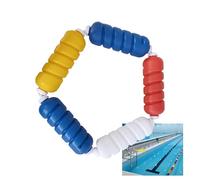 Genérico Kit de boya de Seguridad preensamblada - Flotadores de Piscina de Polietileno con Ganchos, Ideales para vías fluviales, Playas y Zonas Poco Profundas. Duraderos y fáciles de Usar.