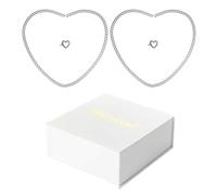 Genérico Kit de brazalete de parejas permanentes, kit de pulsera permanente, Juego de joyería de cierre permanente Pulseras de amistad bloqueadas, Cadena de joyería de corazón de bloqueo para mujeres