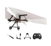 Genérico Kit De Bricolaje De Avión De Papel: Conjunto De Ensamblaje De Vuelo Eléctrico, Módulo De Potencia De Hélice, De Conversión RC | Diversión Interactiva De Aviación Para Actividades