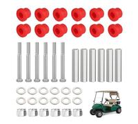 Generico Kit de bujes para carrito de golf | Piezas de repuesto duraderas con tornillos - Kit de carrocería para carrito de golf - para grupo de entretenimiento, casa, patio, interior y exterior