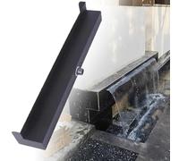 Genérico Kit de Cascada con Tubo Corrugado para Exteriores, Kit de Cascada Personalizado para Jardines y Piscinas: Cascada Decorativa para Crear Impresionantes Fuentes de Agua Que realzan los Espacio