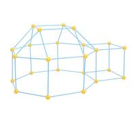 Genérico Kit de construcción de Fuerte para niños 72 Piezas,Juegos y Juguetes,Juguetes,Juguetes de construcción,Equipos de construcción de Juguete,1.45 KG,93269