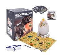 Genérico Kit de de Dinosaurios: Descubrimiento de 6 cm, Juego de Juguetes para Huevos, Actividad interactiva de de fósiles, diseño Moderno y Duradero | Juguete de Aprendizaje de Ciencia c