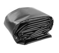 Genérico Kit de desagüe para Cascada con tubería corrugada para Exteriores, Revestimiento Negro Resistente para estanques - 4x5m (13.1x16.4ft) Membrana preformada para Jardines, estanques para Peces