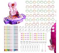 Genérico Kit De Diabluras Para Bolsas | Kit De Joyería Hecho A Mano,Juego De Manualidades Para Llaves Niños 4+ Aula Actividades Artísticas