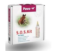 Genérico Kit de Emergencia para Potros Recién Nacidos Pavo SOS Kit - Calostro, Leche y Jeringa para Situacion