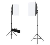 Genérico Kit de Estudio fotográfico con Luces softbox y Fondo,Cámaras y Objetivos,Fotografía,Iluminación y Estudio,Flashes e iluminaciones de estudio-3055058