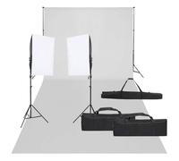 Genérico Kit de Estudio fotográfico con Set de Luces y Fondo,Cámaras y Objetivos,Fotografía,Iluminación y Estudio,Flashes e iluminaciones de estudio-3094752