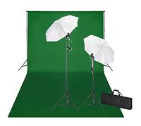 Genérico Kit de Estudio fotográfico telón Verde Croma 600x300 y Luces,Cámaras y Objetivos,Fotografía,Iluminación y Estudio,Flashes e iluminaciones de estudio-160178