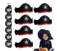 Genérico Kit de fiesta pirata - Kit de suministros para fiesta pirata de cosplay - Fiesta de de Halloween favorece el disfraz de para niños y adultos