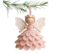 Genérico Kit De Ganchillo Con De Ángel Para Bricolaje - De 6 Pulgadas | Kit De Crochet Para Principiantes Con Y Herramientas | Kitt De Manualidades De Crochet Crear Lindos Ángeles De