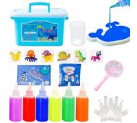Genérico Kit De Gel De Agua | Elf | Creativo Gel Elfo Juguete Aqua Fairy Water Kit | Juguetes De Gel De Agua De Animales Marinnos para NiñOs Mayores De 3 AñOs