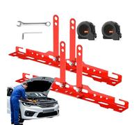 Generico Kit de herramientas de ajuste de ajuste de ruedas - Herramienta de convergencia, equipo de equilibrio de ruedas para vehículos moto coche barco bicicleta taller profesional garaje reparación